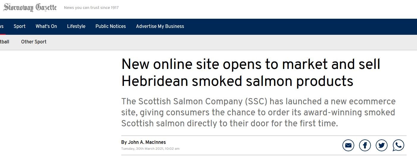 Native Hebridean salmon #8
