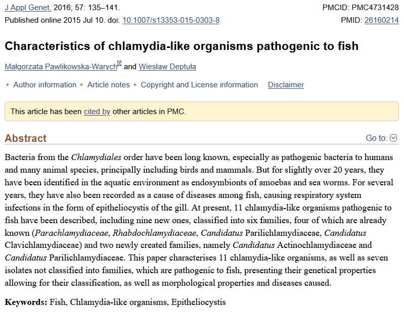 Chlamydia blog April 2021 #6 Chlamydia blog April 2021 #6