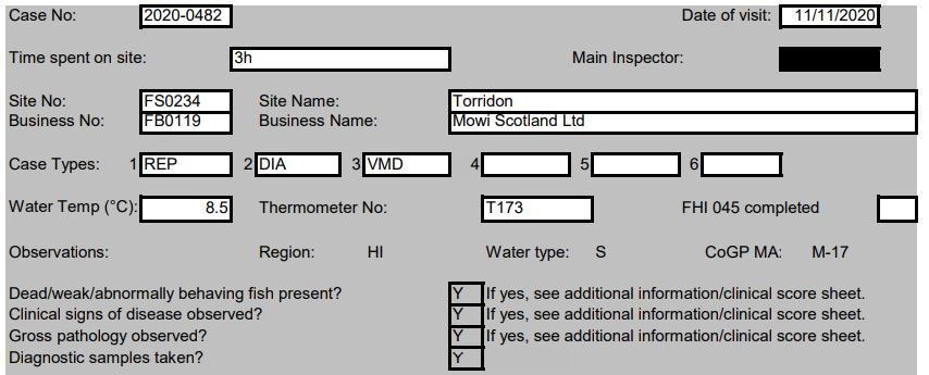 FHI Mowi Torridon Nov 2020 #1 FHI Mowi Torridon Nov 2020 #1