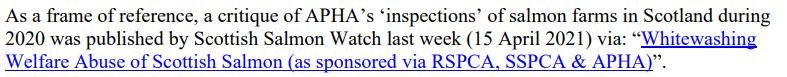 Letter to DEFRA from SSW on systemic failures to capture evidence of welfare abuse 20 April 2021 #3 Letter to DEFRA from SSW on systemic failures to capture evidence of welfare abuse 20 April 2021 #3