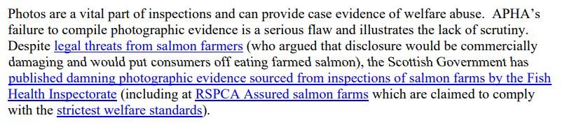 Letter to DEFRA from SSW on systemic failures to capture evidence of welfare abuse 20 April 2021 #7 Letter to DEFRA from SSW on systemic failures to capture evidence of welfare abuse 20 April 2021 #7