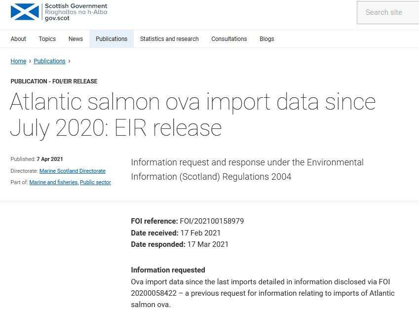 SG March 2021 FOI #1 SG March 2021 FOI #1