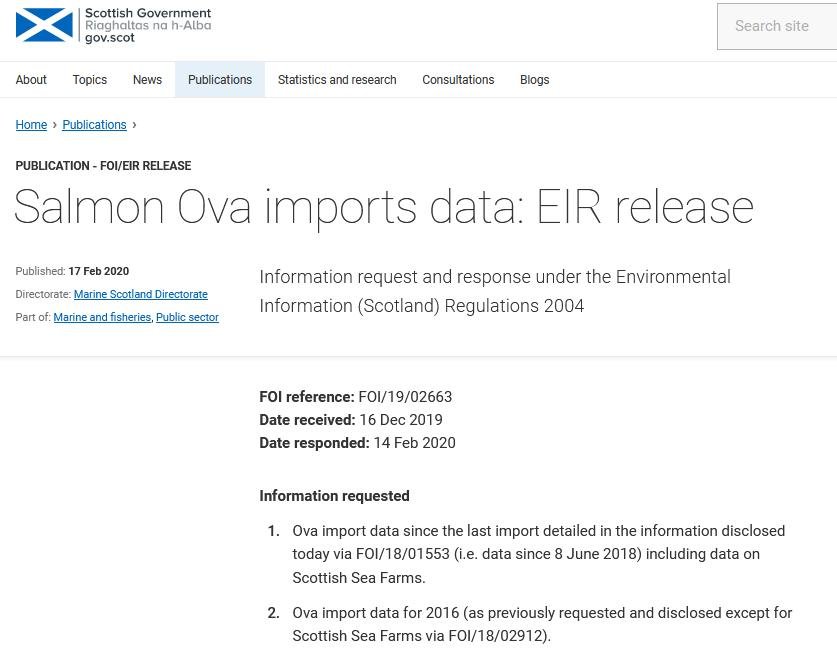 FOI 14 Feb 2020 #2 FOI 14 Feb 2020 #2