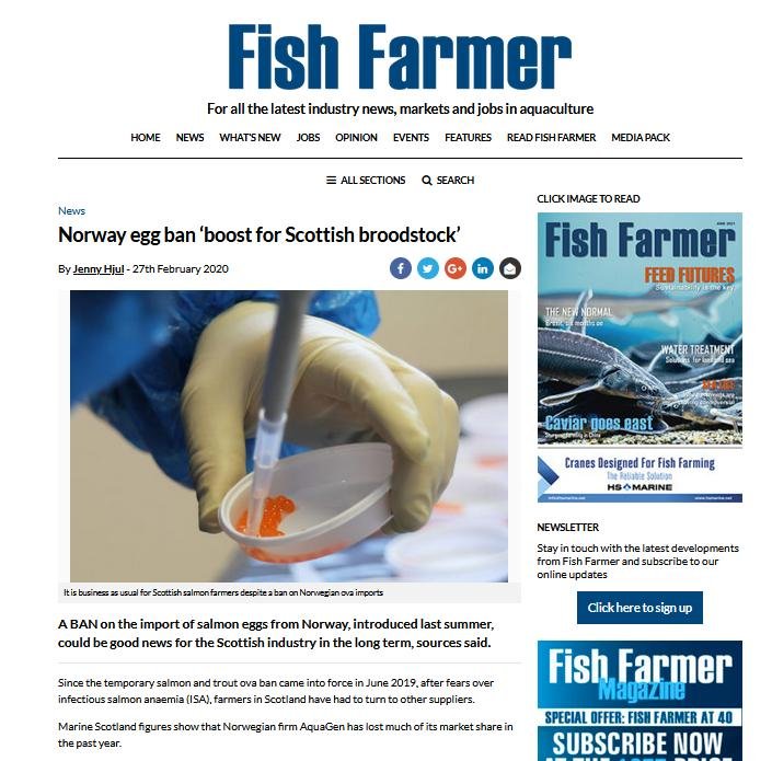 Fish Farmer 27 Feb 2020 #2 Fish Farmer 27 Feb 2020 #2