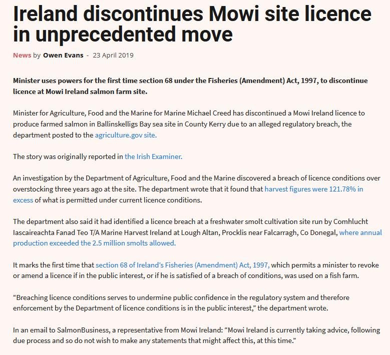 Salmondemic blog July 2021 #32 Altan