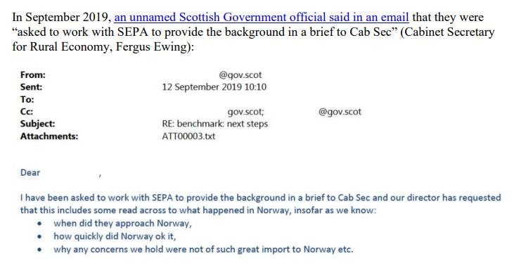 Media Backgrounder SEPA Forced to Disclose Commercially Confidential Information by SIC July 2021 #3 Media Backgrounder SEPA Forced to Disclose Commercially Confidential Information by SIC July 2021 #3