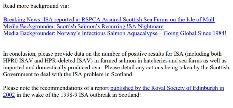 Letter to Scottish Ministers re ISA 30 August 2021 #5 Letter to Scottish Ministers re ISA 30 August 2021 #5