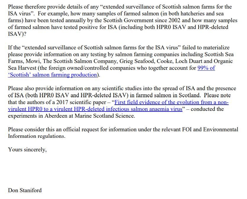 Letter to Scottish Ministers re ISA 30 August 2021 #7 Letter to Scottish Ministers re ISA 30 August 2021 #7