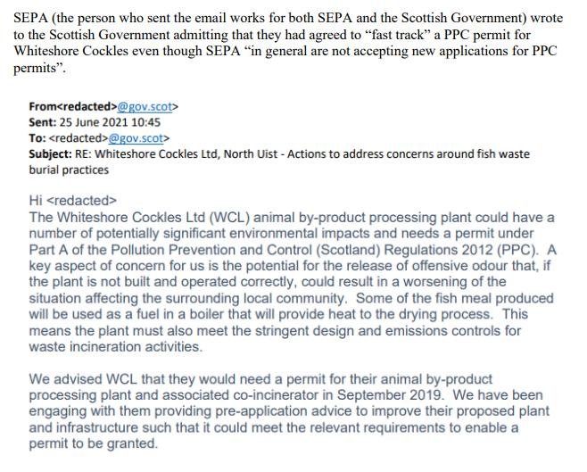 Whiteshore FOI SG Aug 2021 Media Backgrounder #2