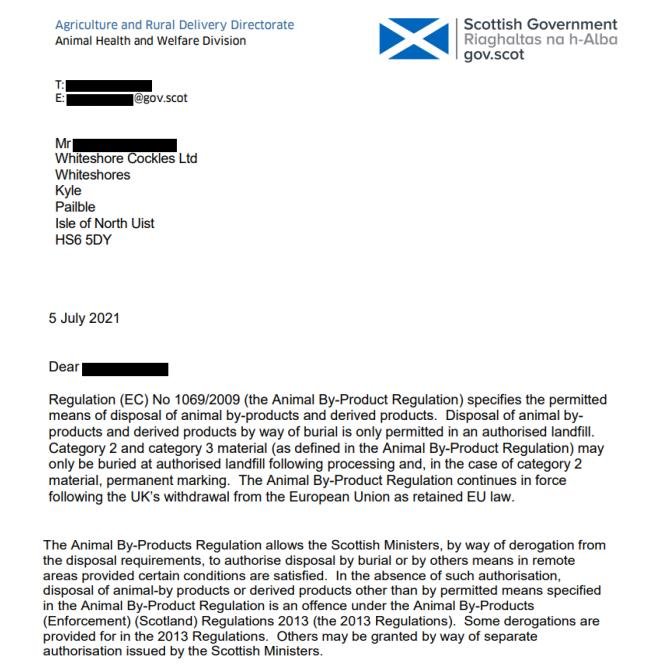 Whiteshore FOI SG Aug 2021 Media Backgrounder #9