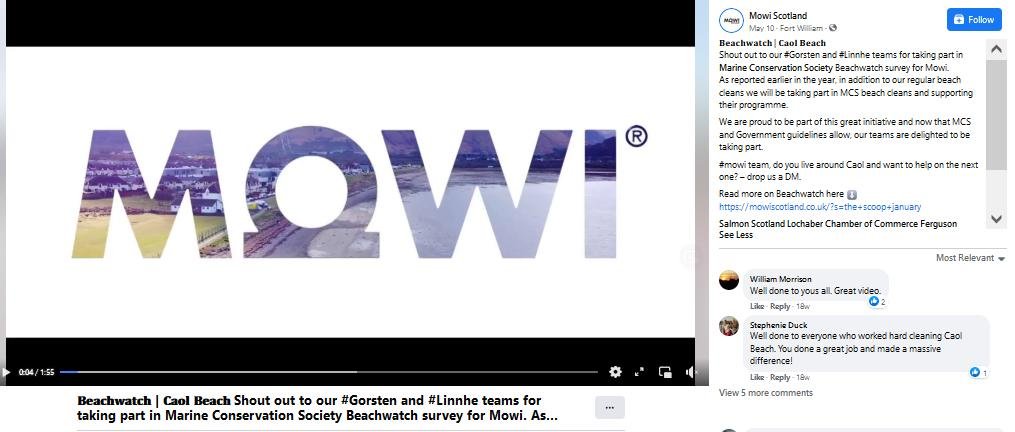 MCS beach clean #2 MCS beach clean #2