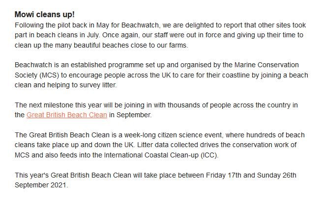 MCS beach clean #5 MCS beach clean #5