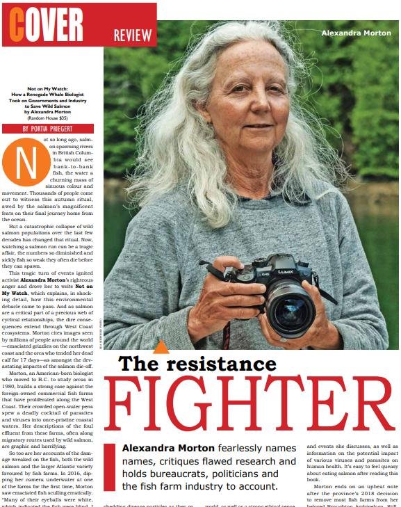 Alexandra Morton resistance fighter