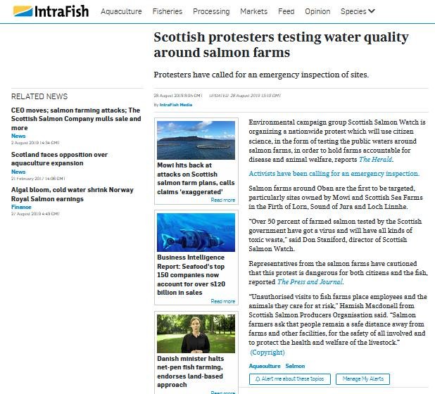 Intrafish 11 Oct 2021 Mowi fed up with activist taking brains to court #10 Intrafish 11 Oct 2021 Mowi fed up with activist taking brains to court #10