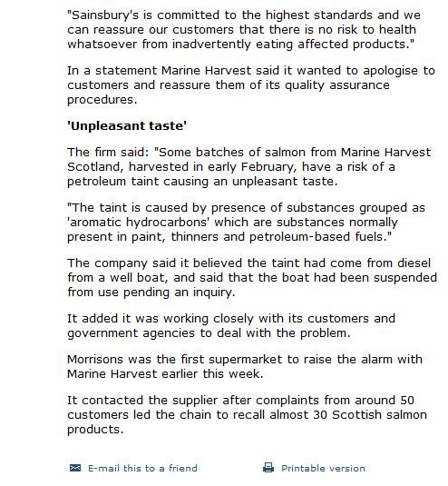 BBC diesel contamination #2