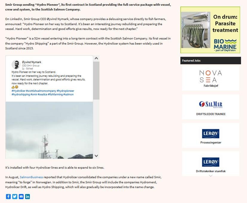 Hydrolicer arrives at West Strome 18 Oct 2021 #3