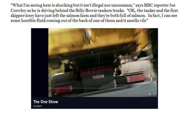 Norwegian media on leaking BBC one show