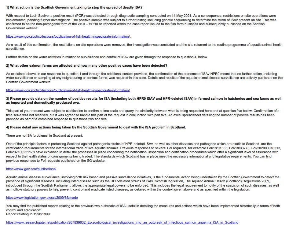 ISA FOI reply SG 1 October 2021 #3 ISA FOI reply SG 1 October 2021 #3