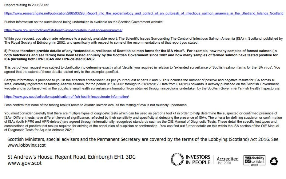 ISA FOI reply SG 1 October 2021 #4 ISA FOI reply SG 1 October 2021 #4
