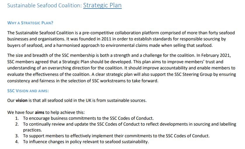 Sustainable Seafood Coalition blog 25 Nov 2021 #4 Sustainable Seafood Coalition blog 25 Nov 2021 #4