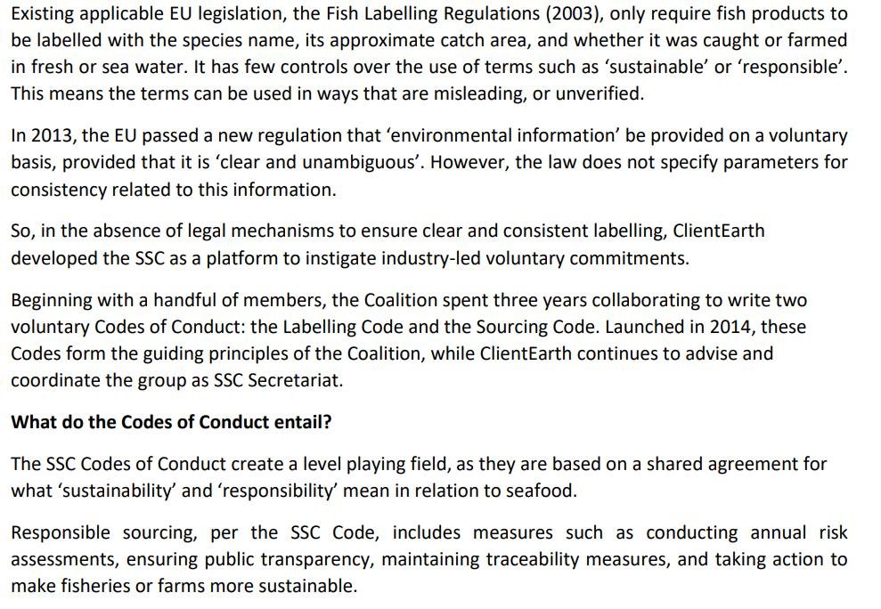 Sustainable Seafood Coalition blog 25 Nov 2021 #13 Sustainable Seafood Coalition blog 25 Nov 2021 #13