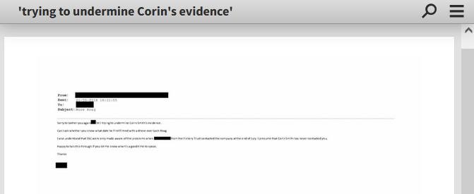 Ferret on corporate snooping 27 Nov 2021 #2