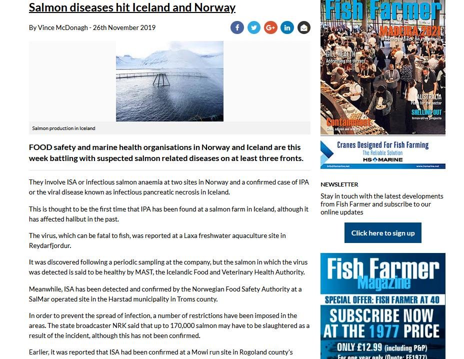 Fish Farmer 26 Nov 2019 Fish Farmer 26 Nov 2019