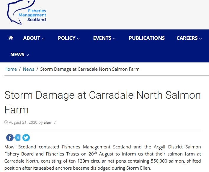 FMS on Mowi escape 21 Aug 2020 #1 FMS on Mowi escape 21 Aug 2020 #1