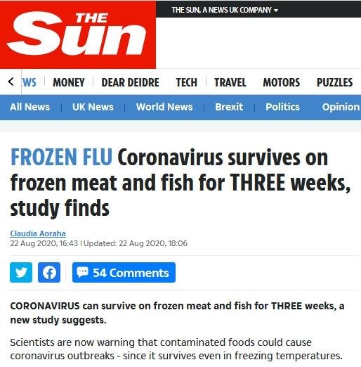 Frozen Coronavirus blog #14 Frozen Coronavirus blog #14