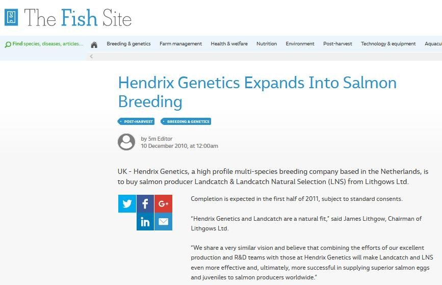 2011 sale to Hendrix 2011 sale to Hendrix