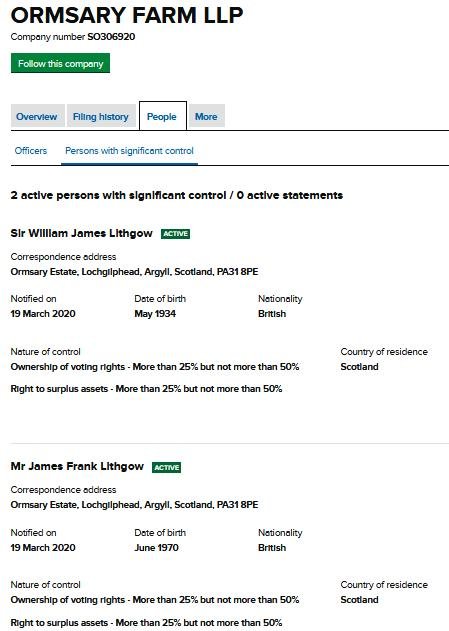 Ormsary Farm Ormsary Farm