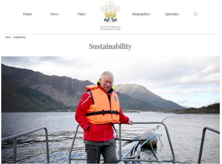 Prince Charles Sustainabilty