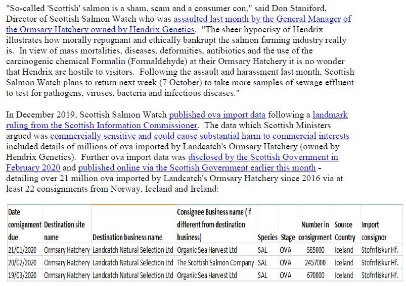 PR Rotten Edifice of Scottish Salmon 1 October 2020 #3
