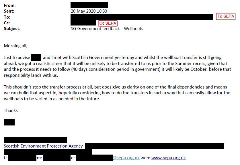 SEPA FOI disclosure well boats Oct 2020 #1 SEPA FOI disclosure well boats Oct 2020 #1