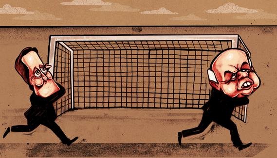 Moving goalposts Moving goalposts