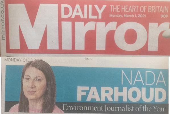 Daily Mirror 1 March 2021 newspaper version #1