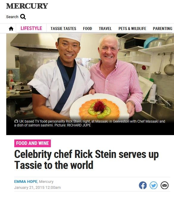 Rick Stein blog #6 Rick Stein blog #6