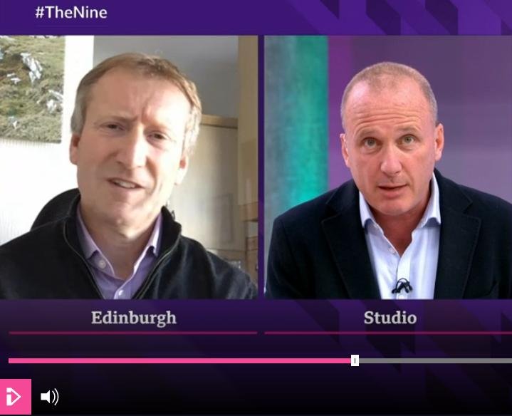BBC Scotland The Nine 6 April 2021 #6 Tavish & Martin on diseases BBC Scotland The Nine 6 April 2021 #6 Tavish & Martin on diseases