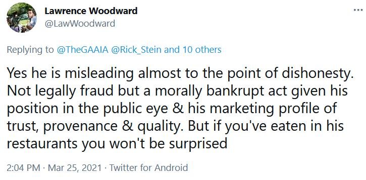 Rick Stein Victory #3