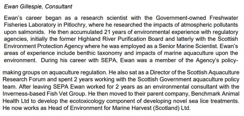 Ewan Gillespie Marine Harvest bio Ewan Gillespie Marine Harvest bio