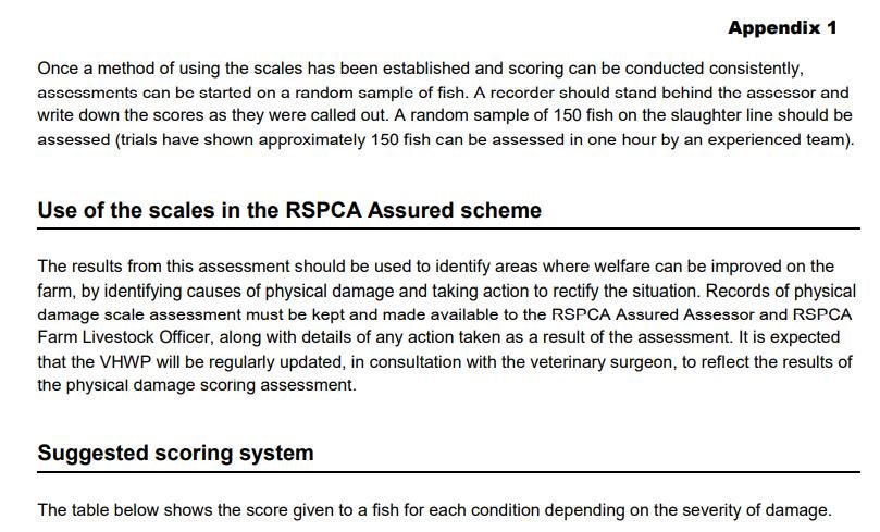 RSPCA standards Feb 2021 #4 physical injury monitoring