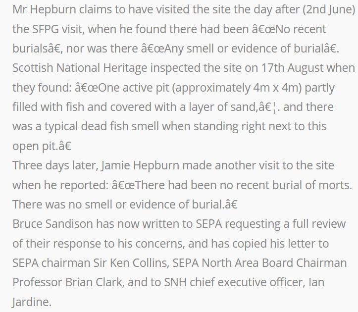 Sunday Times July 2005 North Uist salmon dump #4 SFPG Sunday Times July 2005 North Uist salmon dump #4 SFPG