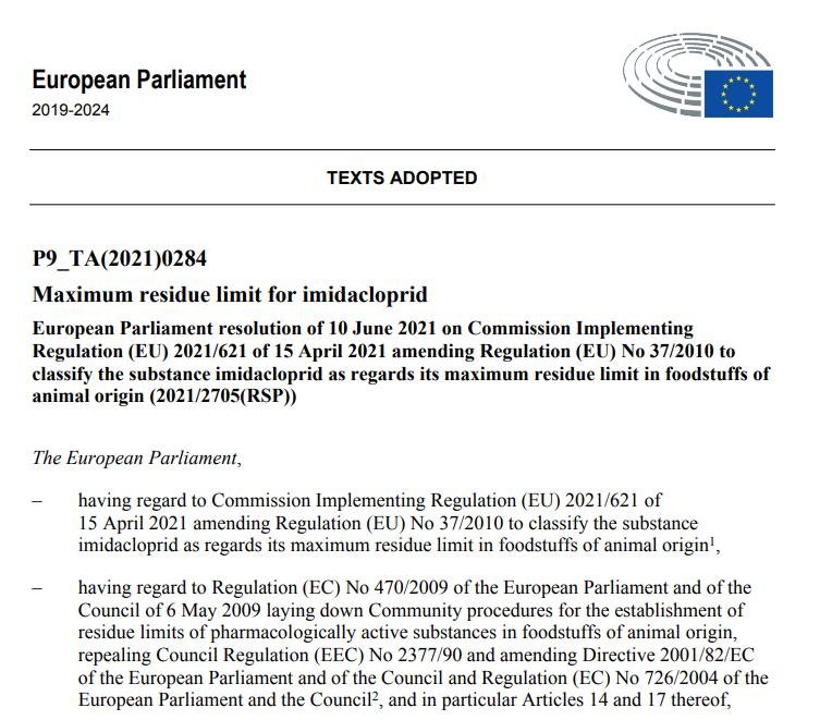 EP vote 9 June 2021 #26 EP vote 9 June 2021 #26