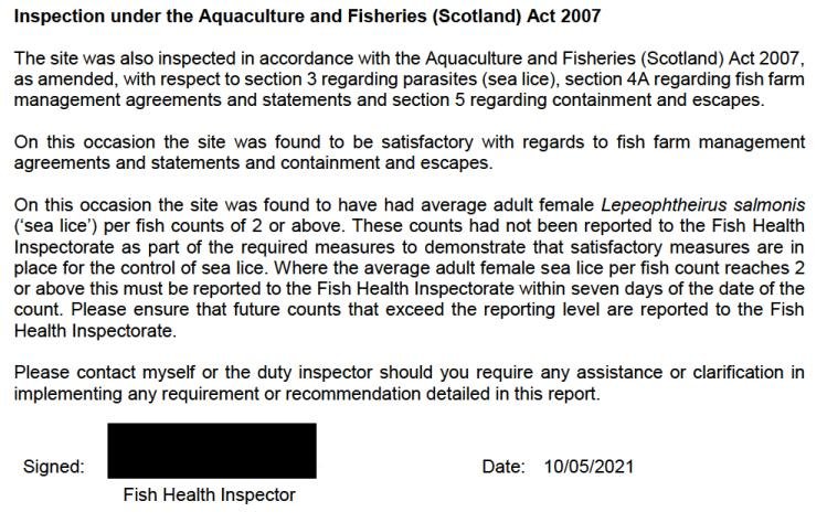 Salmondemic blog July 2021 #15 Mowi Ardnish Salmondemic blog July 2021 #15 Mowi Ardnish