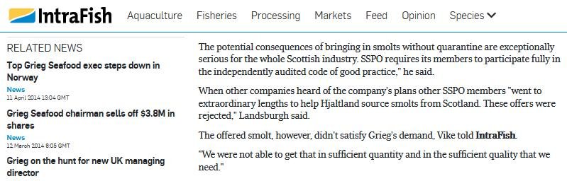 Salmondemic blog July 2021 #49 Intrafish SSPO