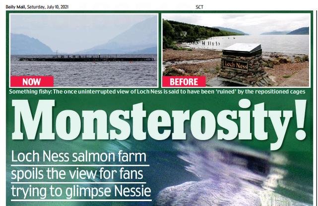 Daily Mail Loch Ness 10 July 2021 #2