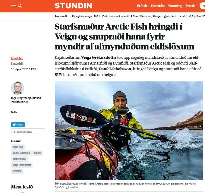 Iceland News #2 Veiga