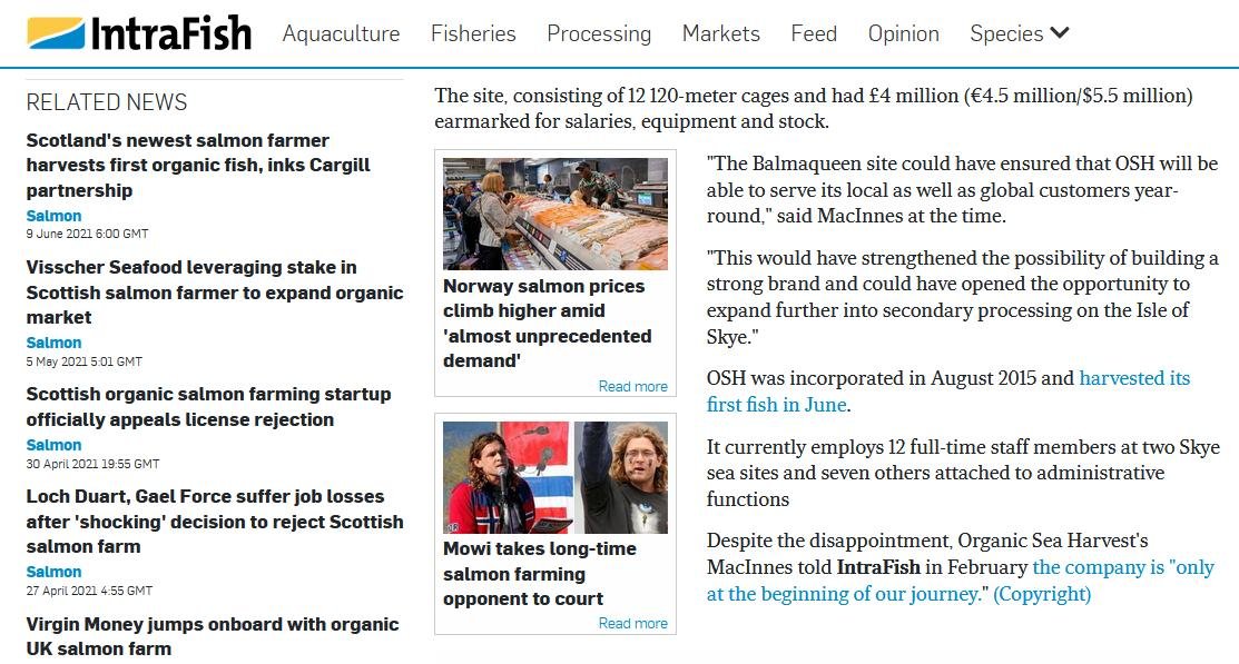 Balmaqueen refusal 7 October 2021 #12 Intrafish