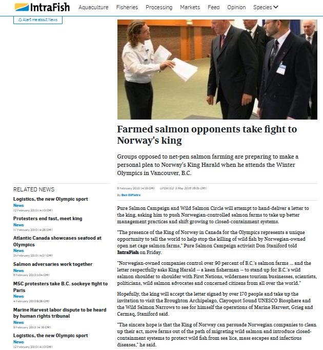 Intrafish 11 Oct 2021 Mowi fed up with activist taking brains to court #15 Intrafish 11 Oct 2021 Mowi fed up with activist taking brains to court #15