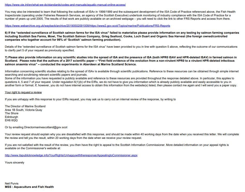 ISA FOI reply SG 1 October 2021 #5 ISA FOI reply SG 1 October 2021 #5